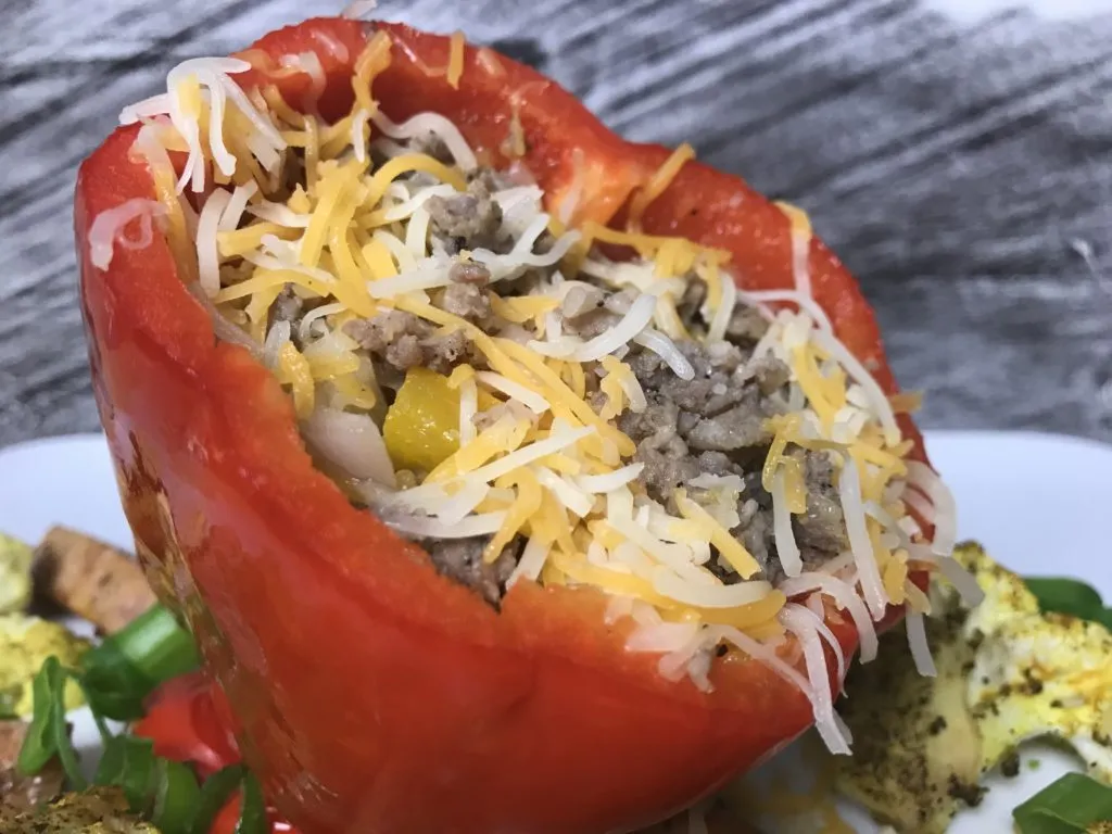 Quick Keto Stuffed Peppers